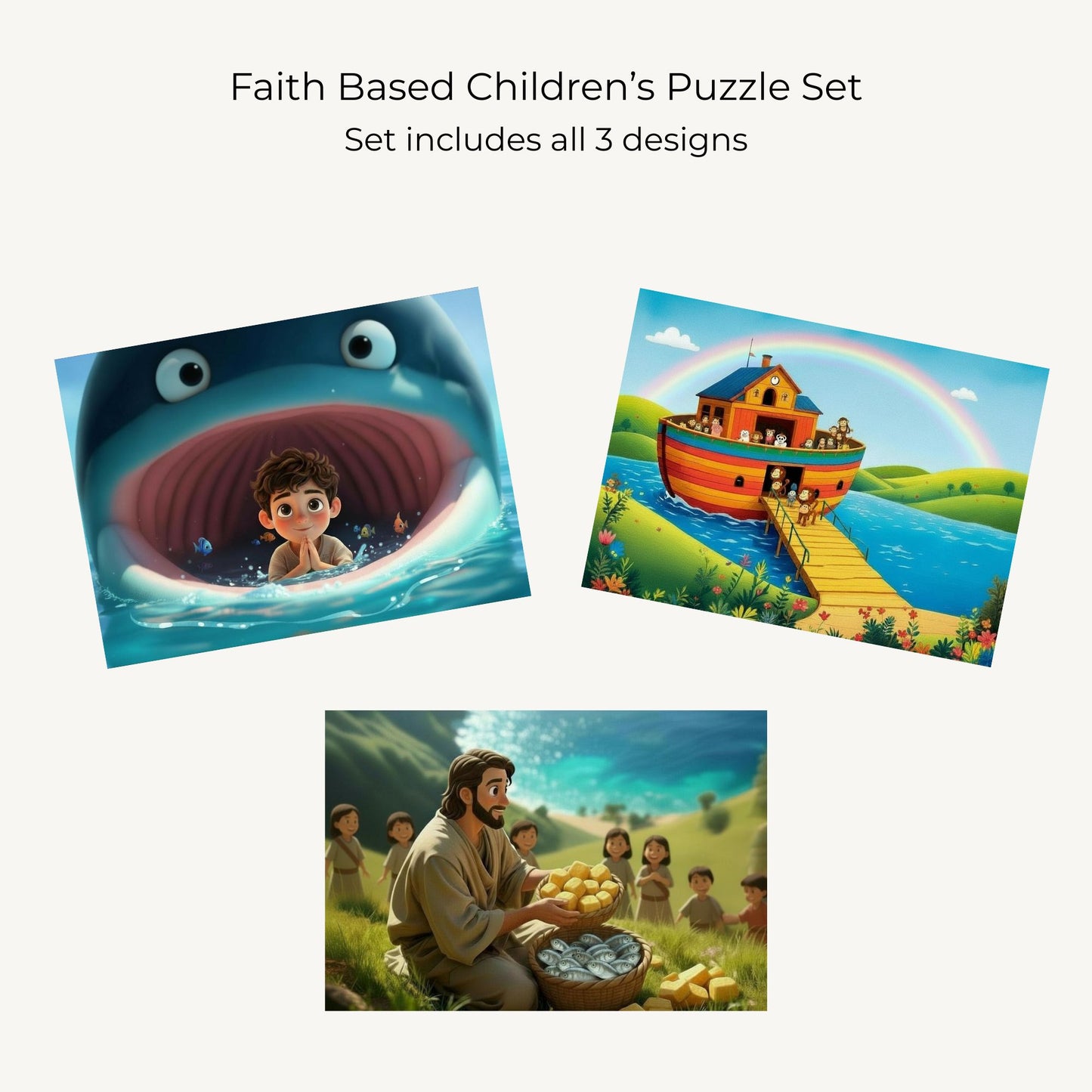 Faith Based Puzzle for Kids Ages 4–6 - Heavenly Treasures