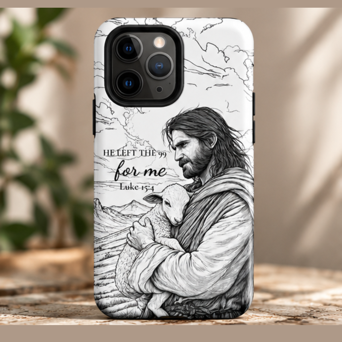 You Left the 99 | Luke 15:4 | Christian iPhone Case - Heavenly Treasures