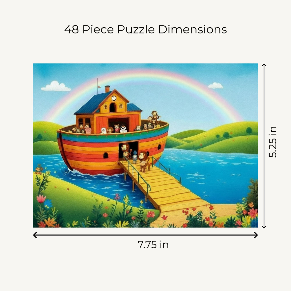 Faith Based Puzzle for Kids Ages 4–6