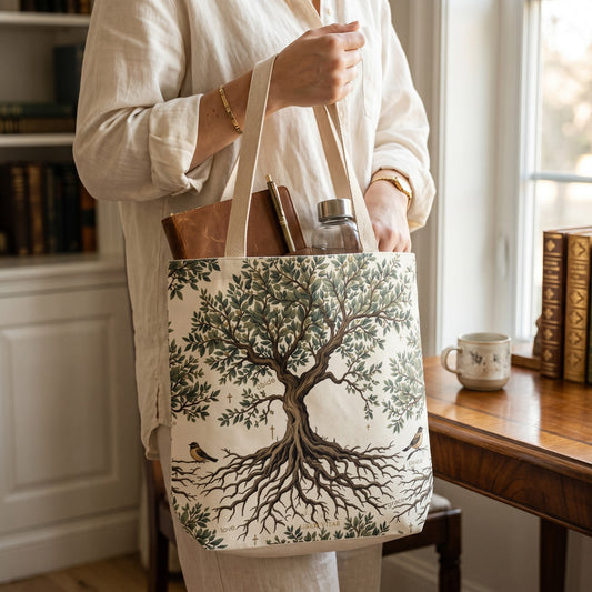 Rooted in Grace Tote Bag