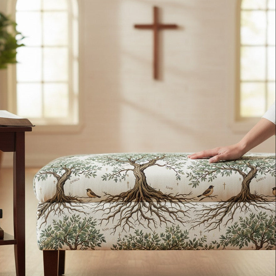 Rooted in Grace Fabric by the Yard - Heavenly Treasures