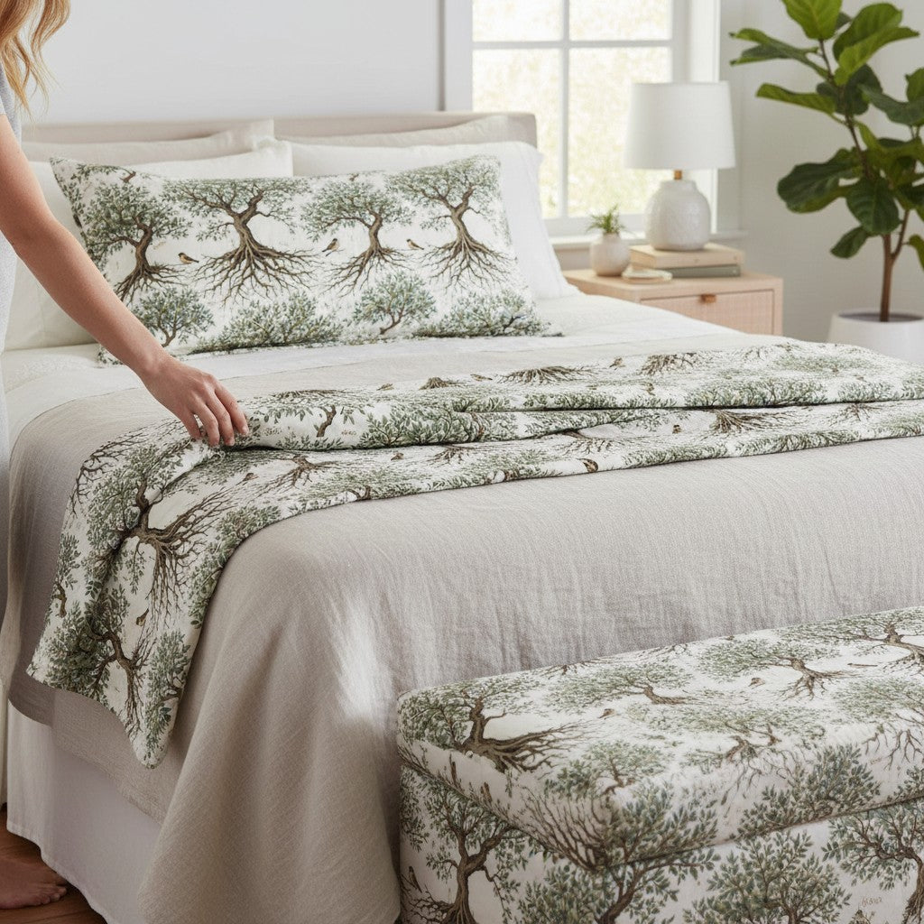 Rooted in Grace Fabric by the Yard - Heavenly Treasures