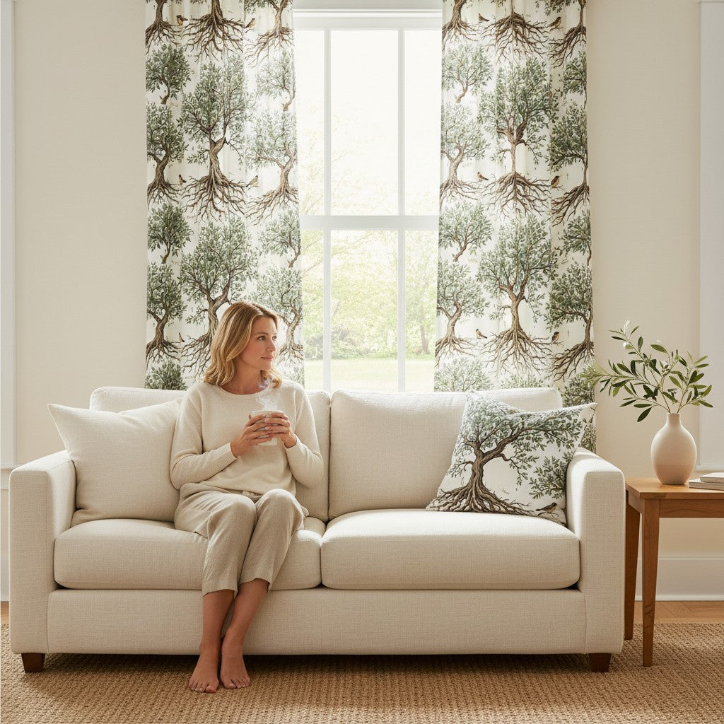 Rooted in Grace Fabric by the Yard - Heavenly Treasures