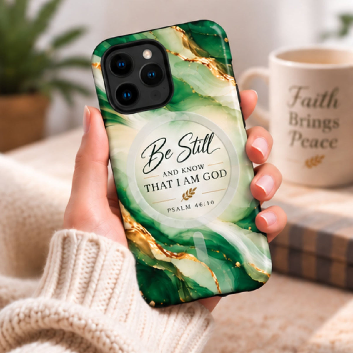 Psalm 46:10 iPhone Case – Be Still & Know - Heavenly Treasures