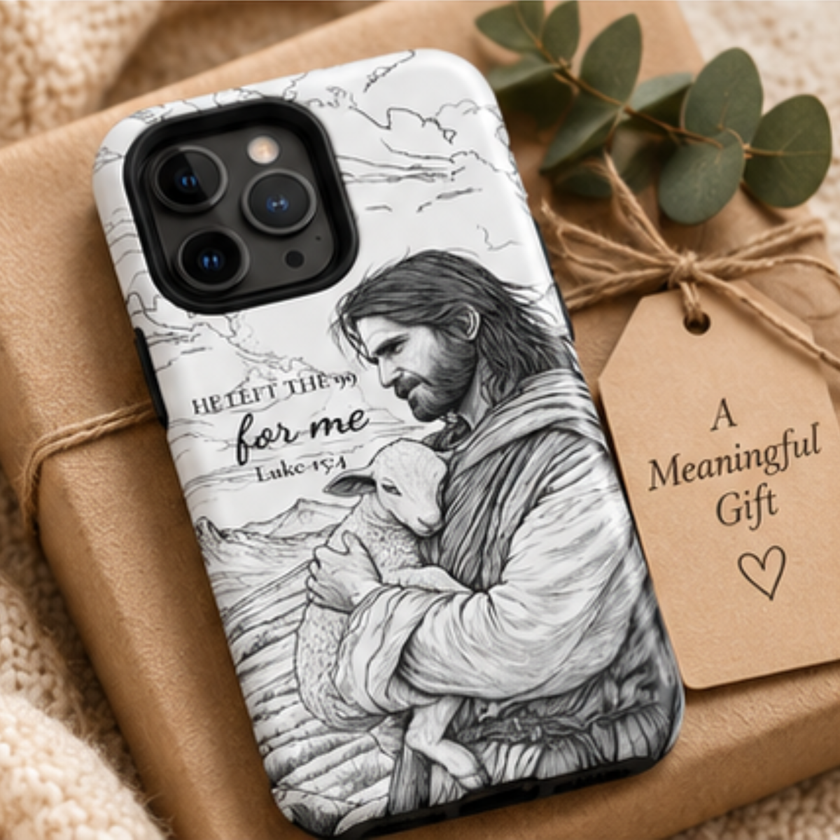 You Left the 99 | Luke 15:4 | Christian iPhone Case - Heavenly Treasures