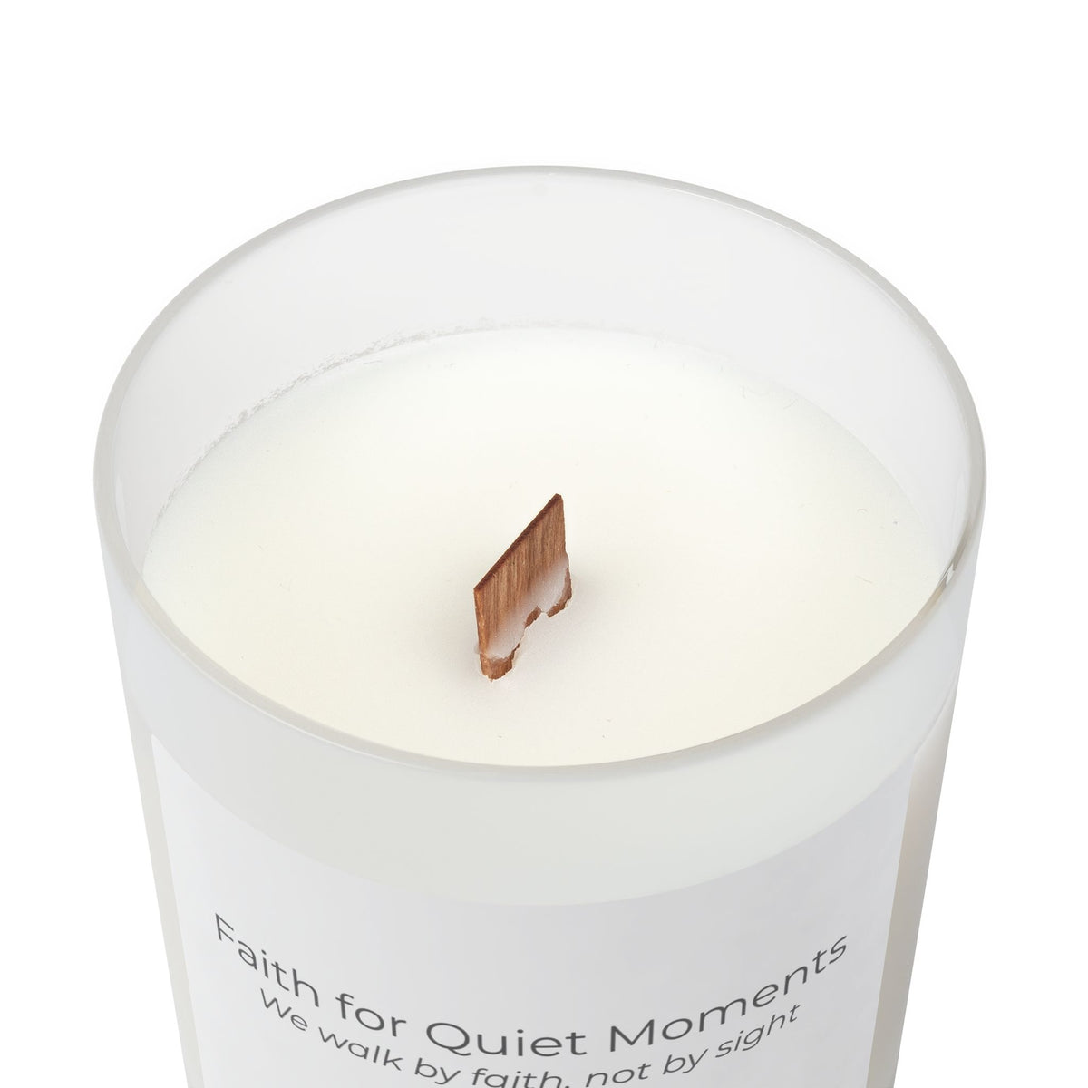 Faith for Quiet Moments Prayer Candle – 2 Corinthians 5:7
