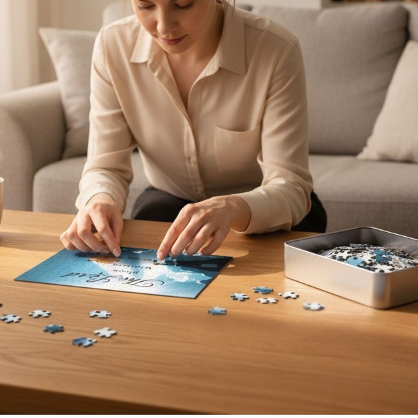 “The Lord Gives Wisdom” Christian Puzzle Proverbs 2:6 Scripture Jigsaw Inspirational Gift Idea - Heavenly Treasures