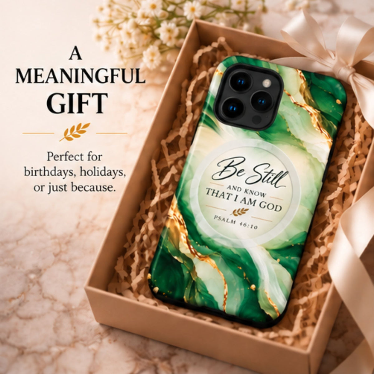 Psalm 46:10 iPhone Case – Be Still & Know - Heavenly Treasures