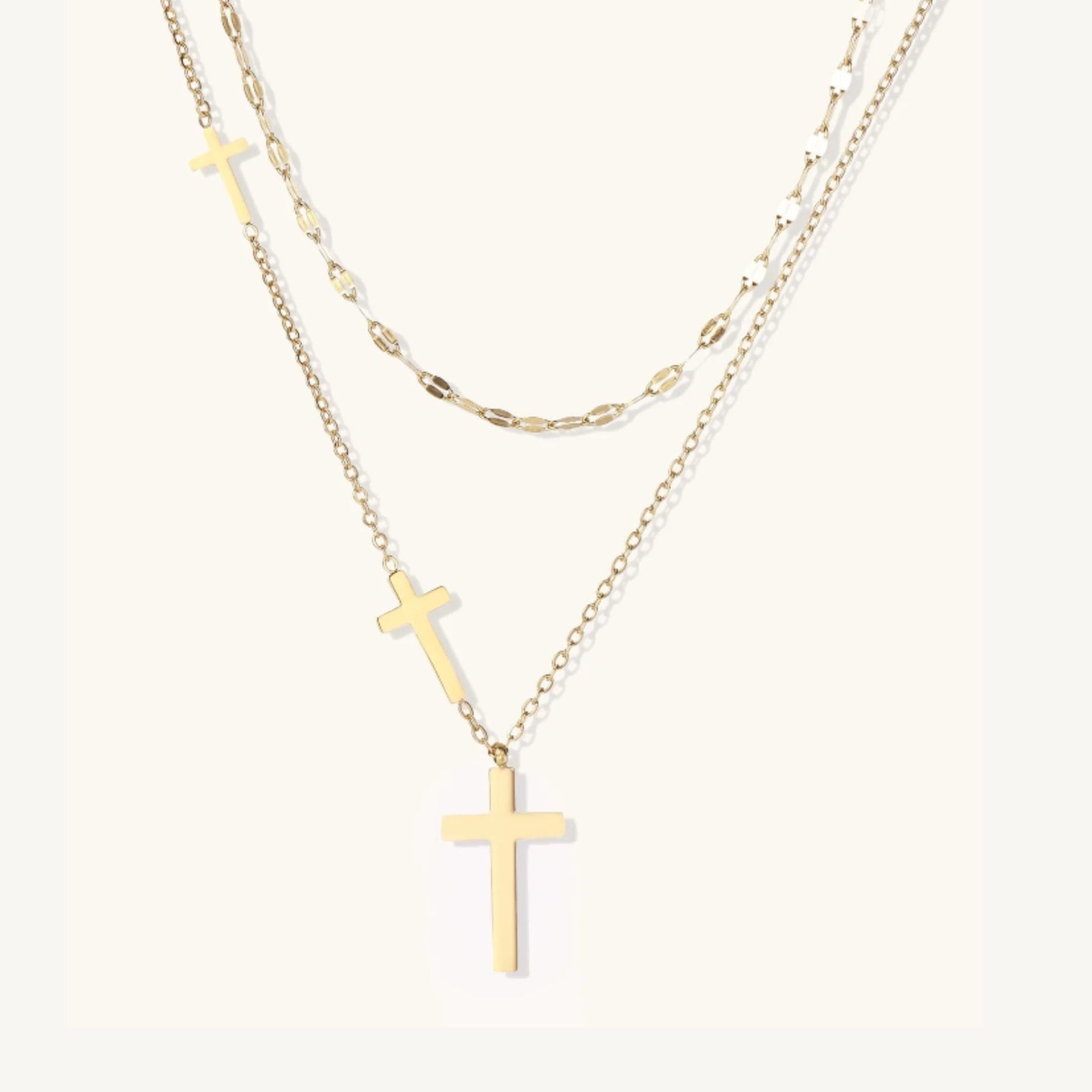 Sacred Cross Set – Faith Worn Close - Heavenly Treasures