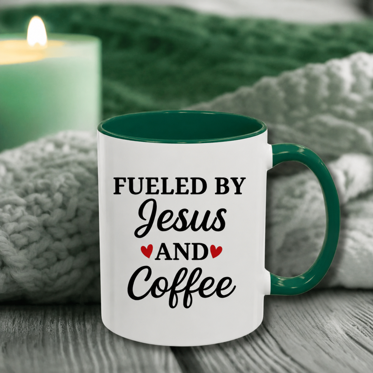 Christian Coffee Mug – Jesus Devotional Design