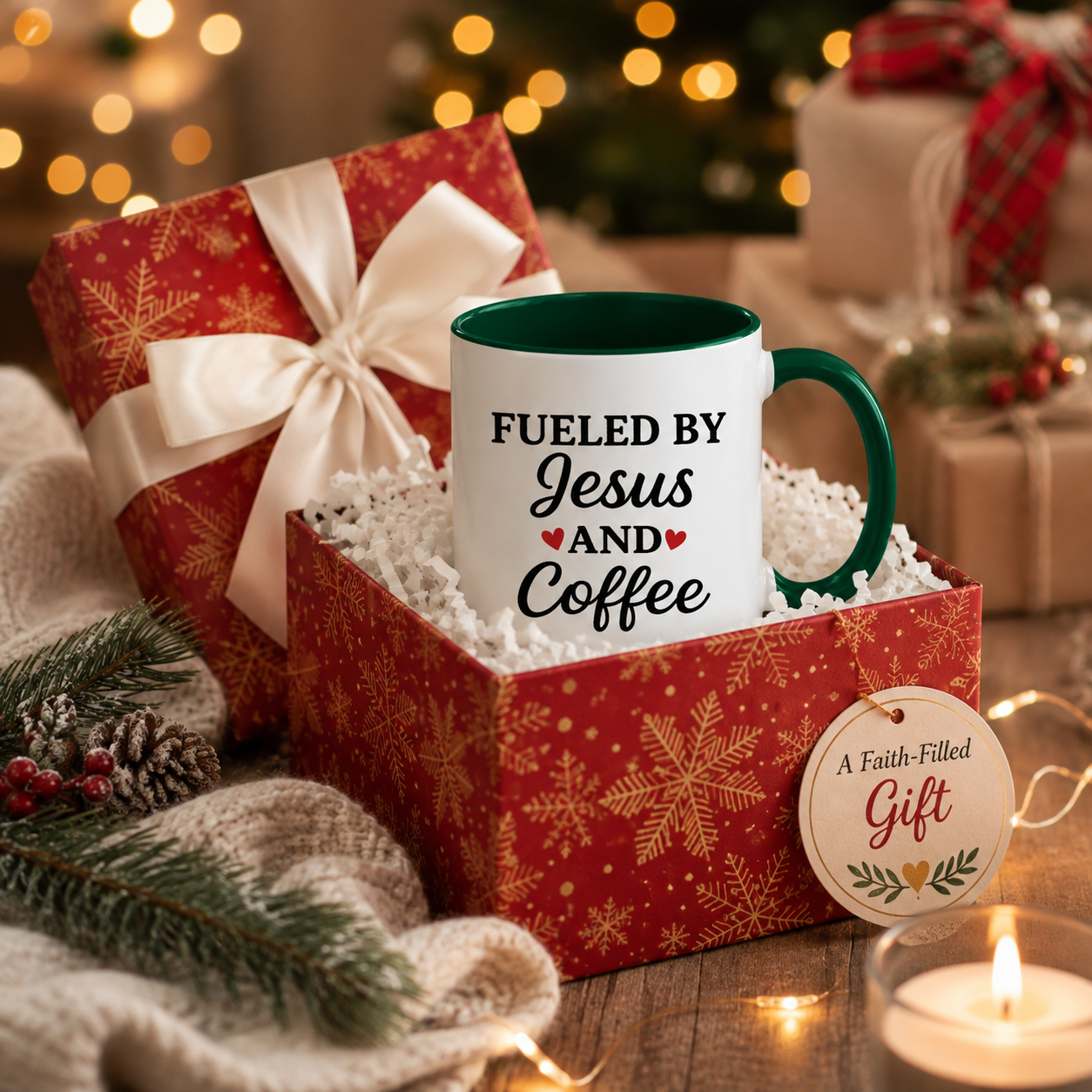 Christian Coffee Mug – Jesus Devotional Design