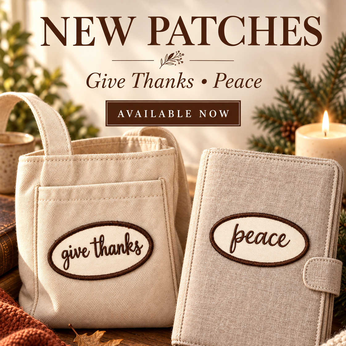 Christian Faith Word Embroidered Patch – Iron-On or Sew-On