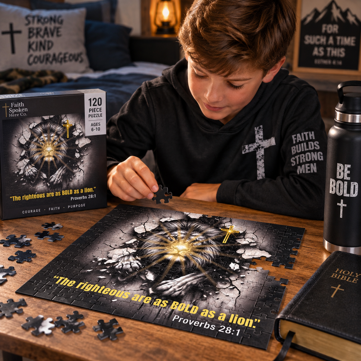 Bold as a Lion | Christian Jigsaw Puzzle