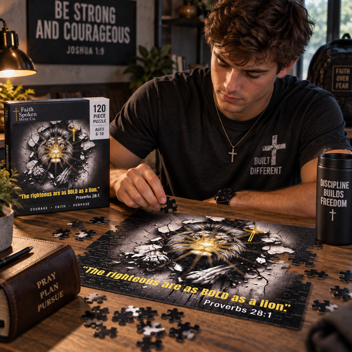 Bold as a Lion | Christian Jigsaw Puzzle