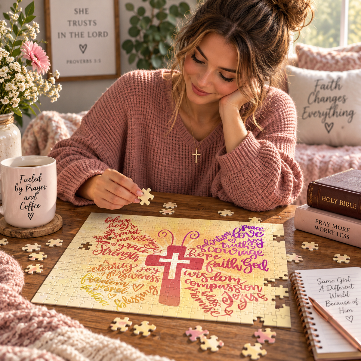Butterfly of Faith | Christian Jigsaw Puzzle