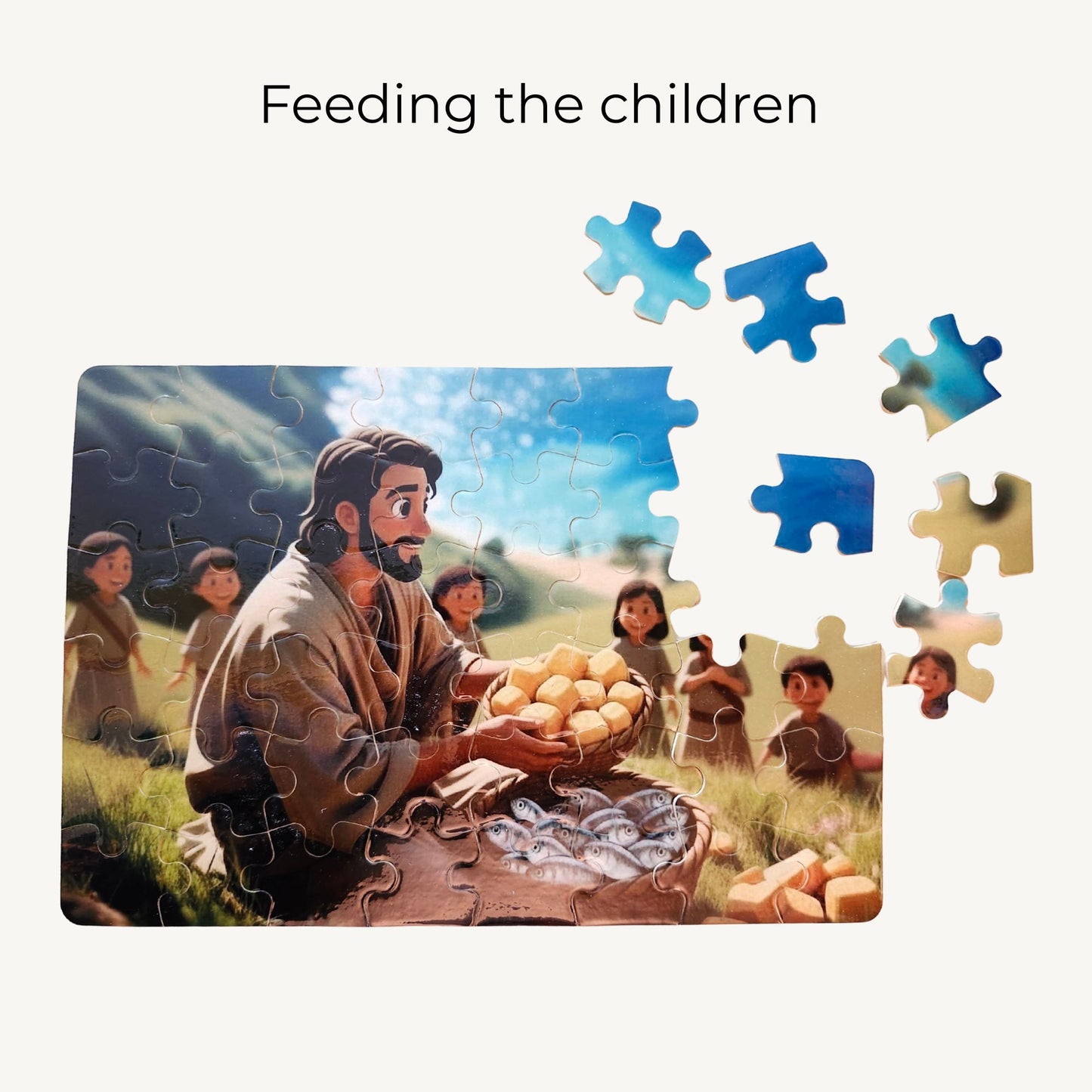Faith Based Puzzle for Kids Ages 4–6 - Heavenly Treasures