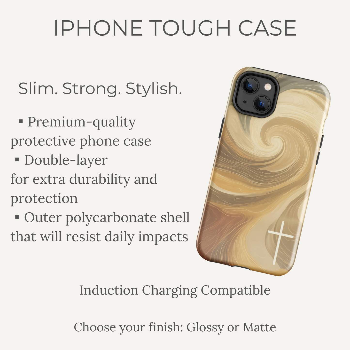 Personalized Christian iPhone Tough Case - Heavenly Treasures