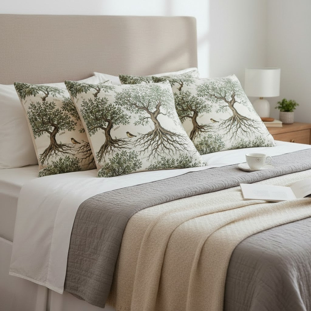 Rooted in Grace Throw Pillow - Heavenly Treasures