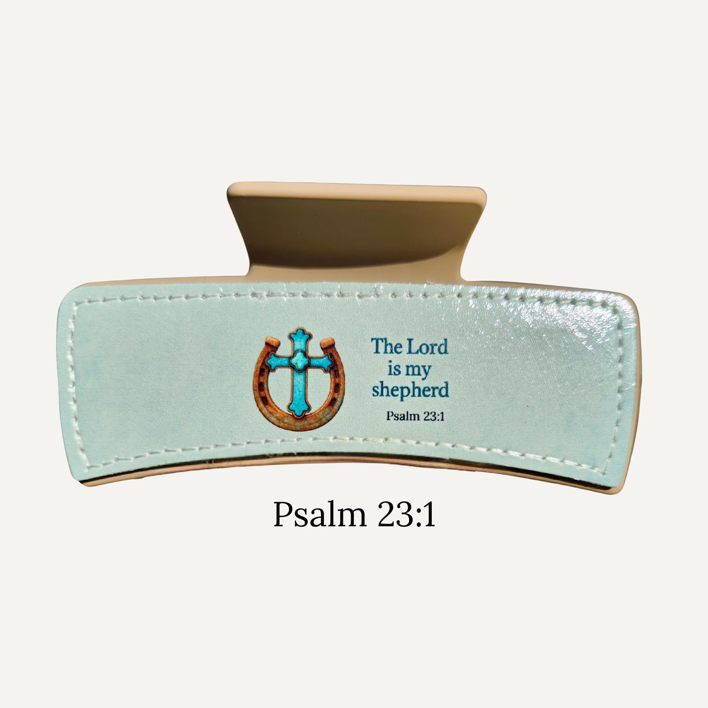 Christian Hair Claw Clip – Scripture Hair Accessories for Women – Bible Verse Claw Clips – Inspirational Faith Gifts – Small Encouragement Gift - Heavenly Treasures