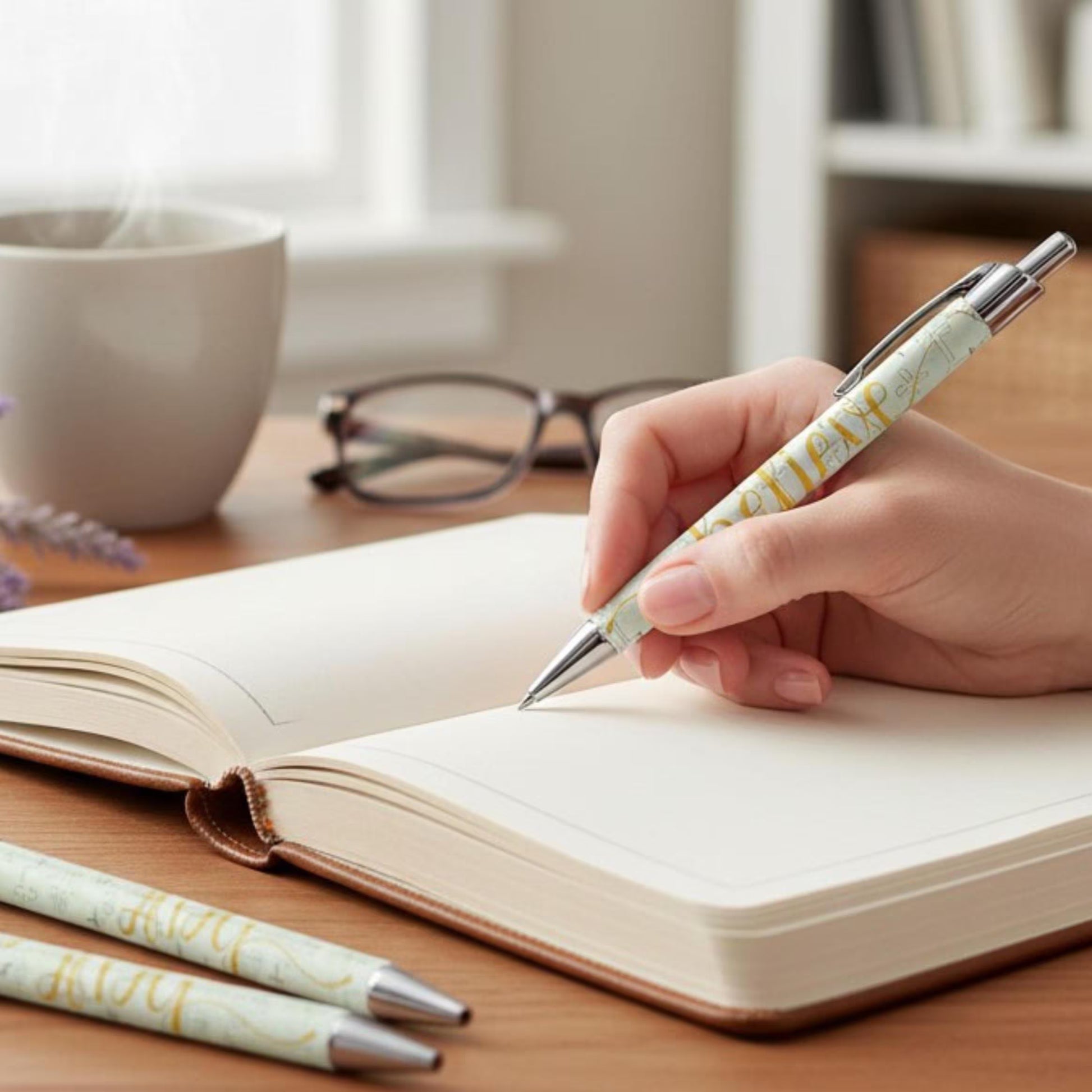 Pastor Gift Pen Scripture Writing Tool Christian Ministry Gift Worship Experience Faith Inspired Bible Verse Prayer Pen Set Custom Church - Heavenly Treasures