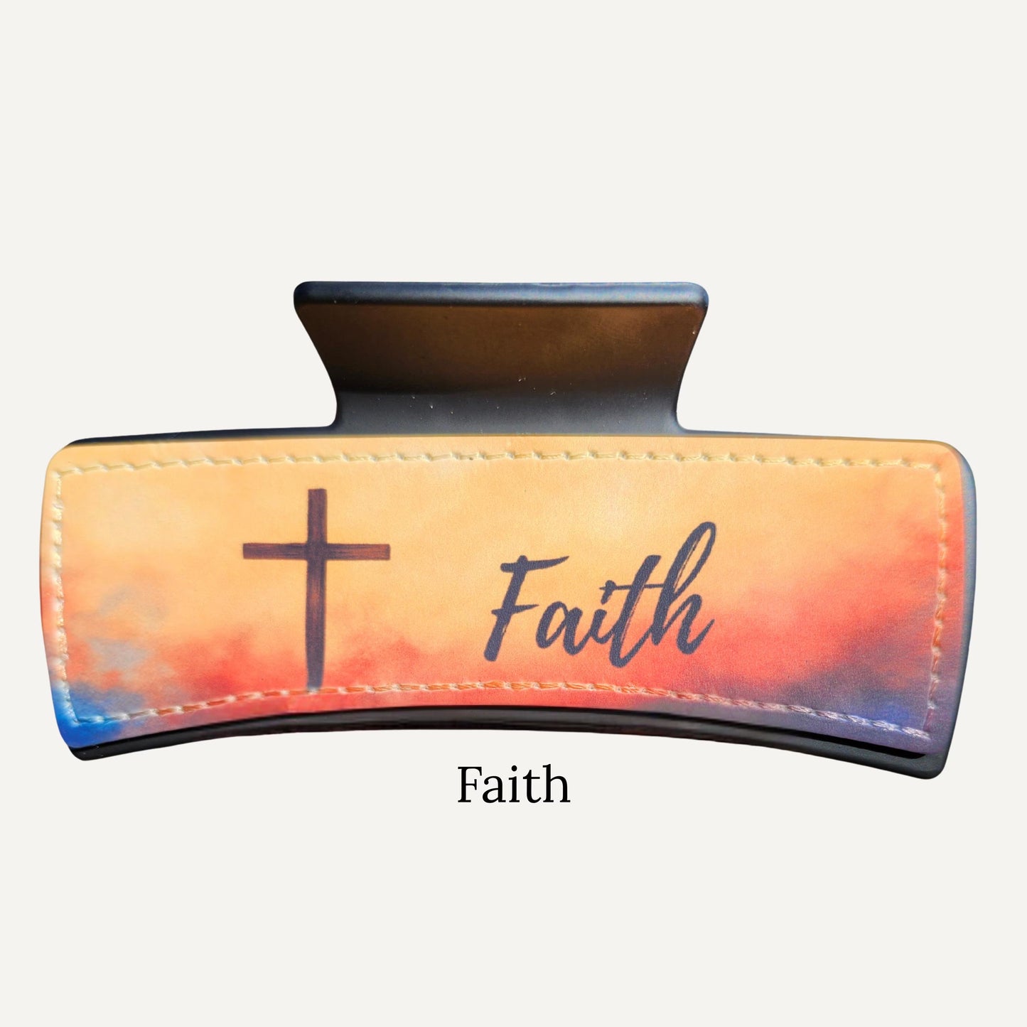 Christian Hair Claw Clip – Scripture Hair Accessories for Women – Bible Verse Claw Clips – Inspirational Faith Gifts – Small Encouragement Gift - Heavenly Treasures