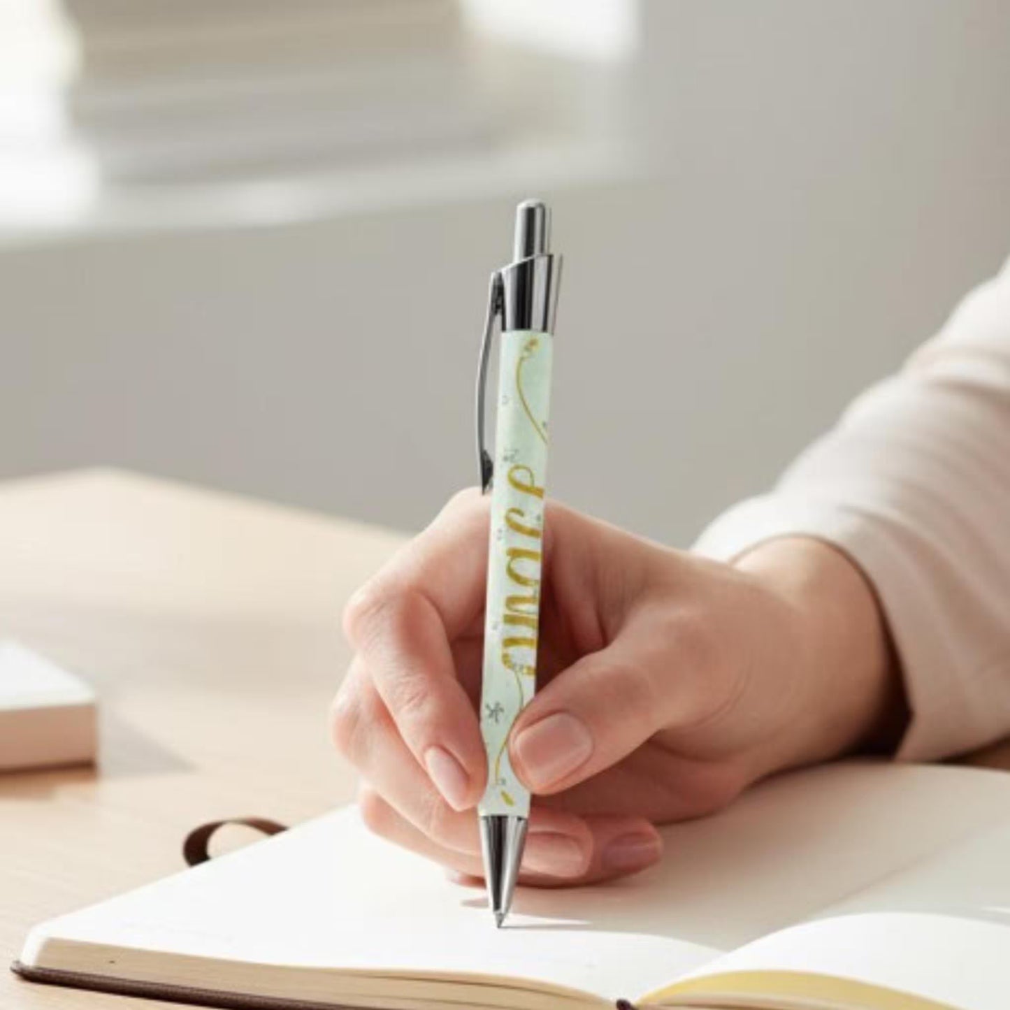 Pastor Gift Pen Scripture Writing Tool Christian Ministry Gift Worship Experience Faith Inspired Bible Verse Prayer Pen Set Custom Church - Heavenly Treasures