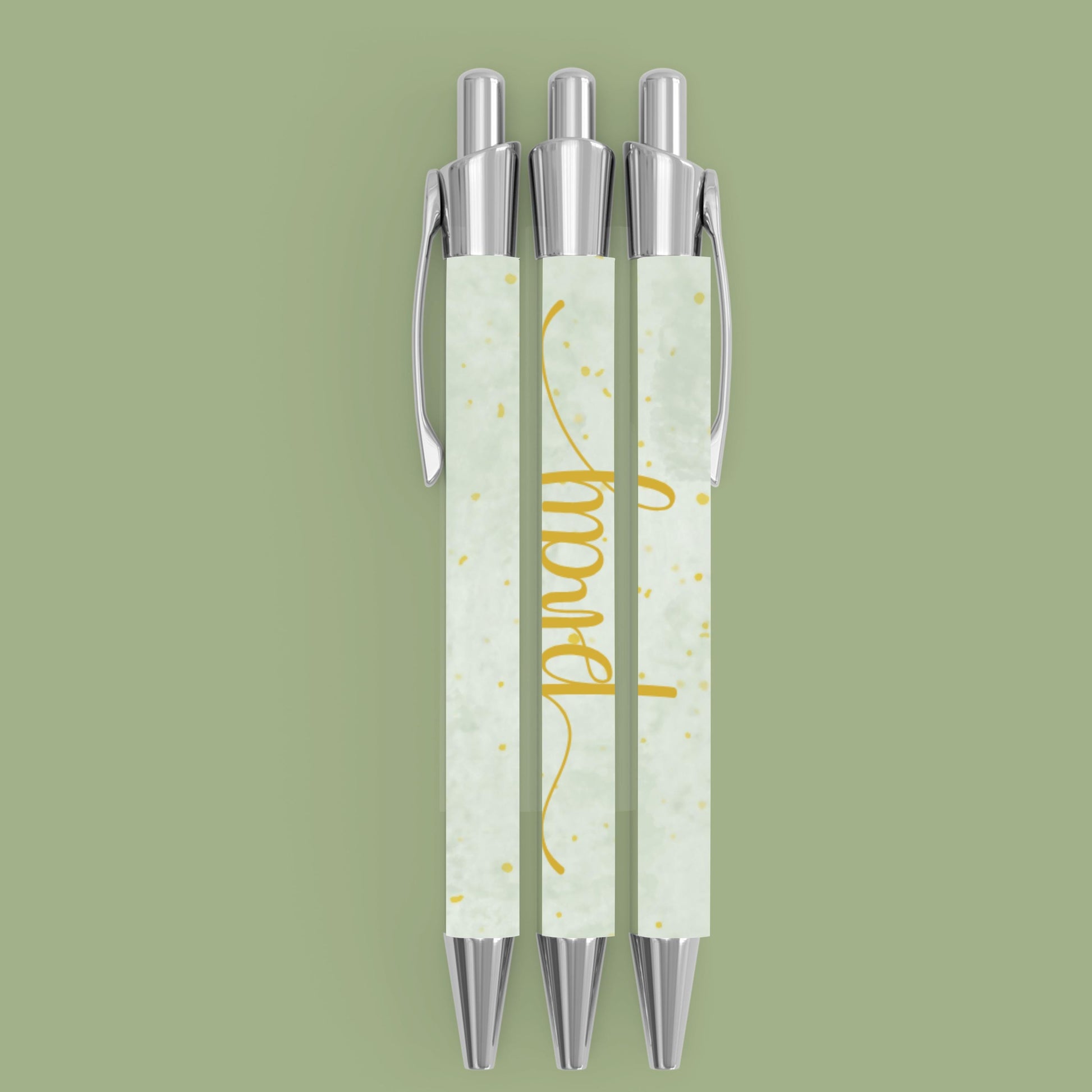 Pastor Gift Pen Scripture Writing Tool Christian Ministry Gift Worship Experience Faith Inspired Bible Verse Prayer Pen Set Custom Church - Heavenly Treasures