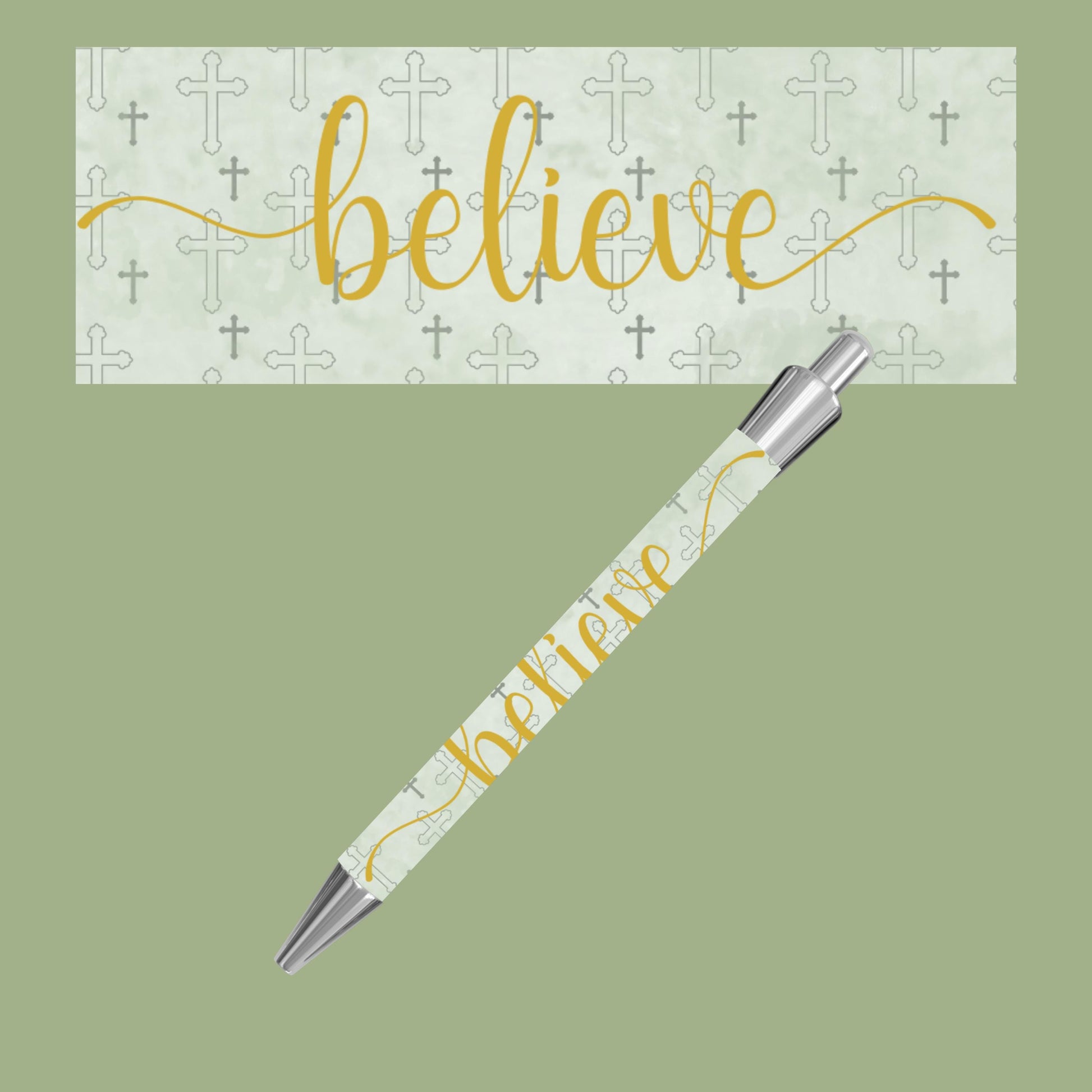 Pastor Gift Pen Scripture Writing Tool Christian Ministry Gift Worship Experience Faith Inspired Bible Verse Prayer Pen Set Custom Church - Heavenly Treasures