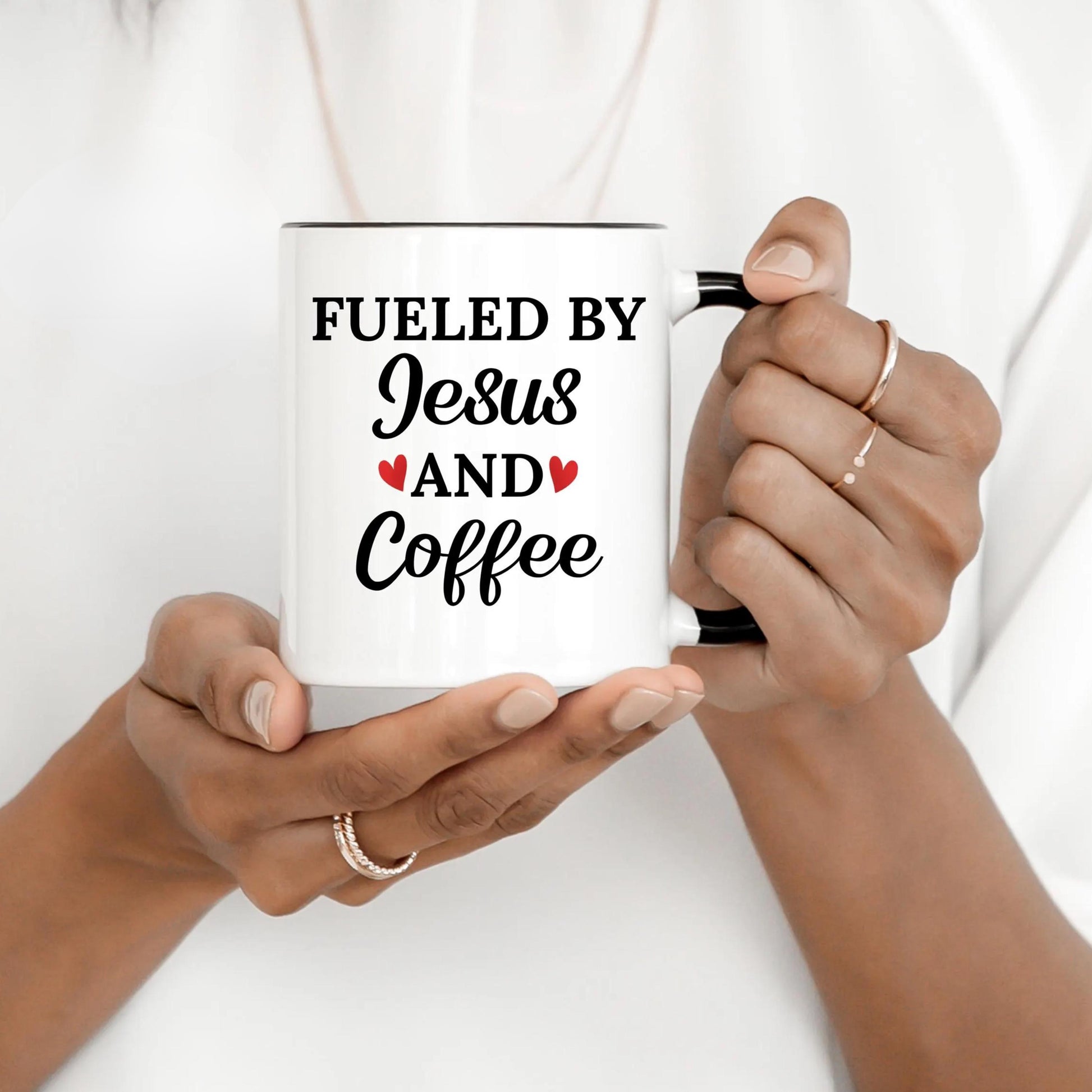 Bible Verse Mug Christian Gift Idea Religious Coffee Cup Inspirational Morning Devotional Ceramic Drinkware Set Faith Based Present Scripture Design Collection Prayer Time Accessory Spiritual Message Cup Encouraging Words Mug Faithful