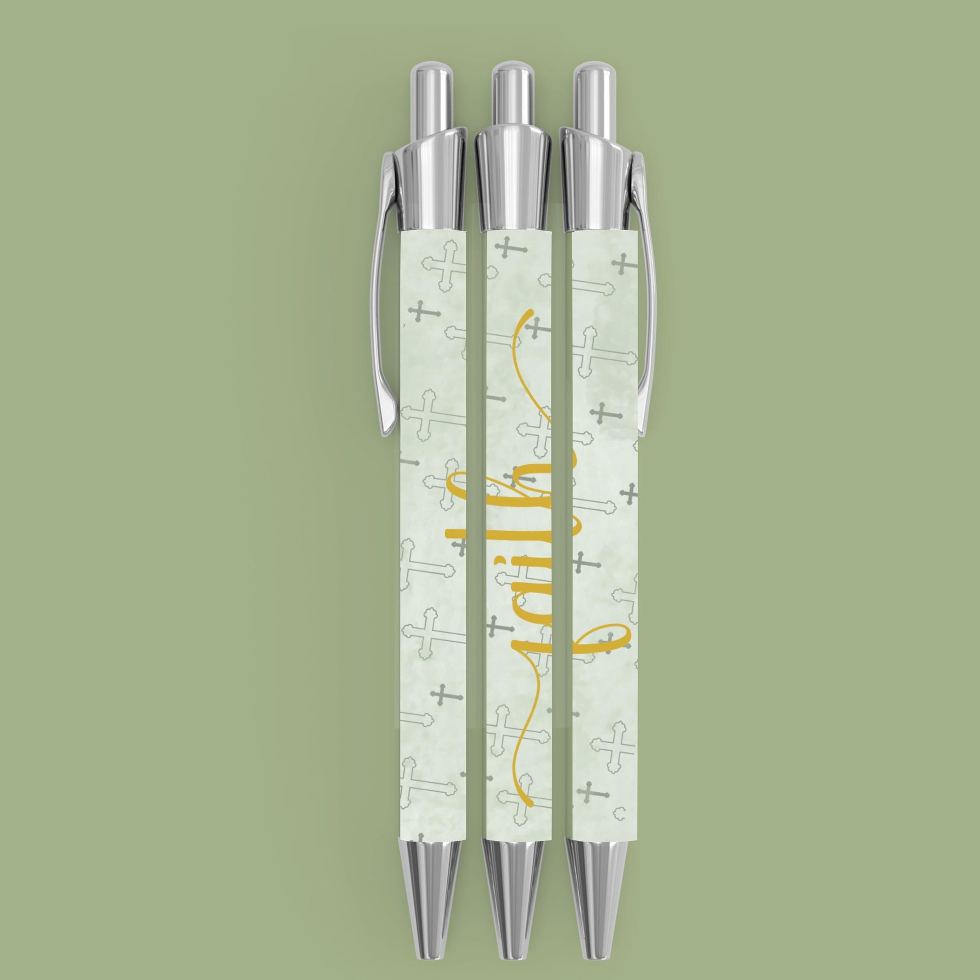 Pastor Gift Pen Scripture Writing Tool Christian Ministry Gift Worship Experience Faith Inspired Bible Verse Prayer Pen Set Custom Church - Heavenly Treasures