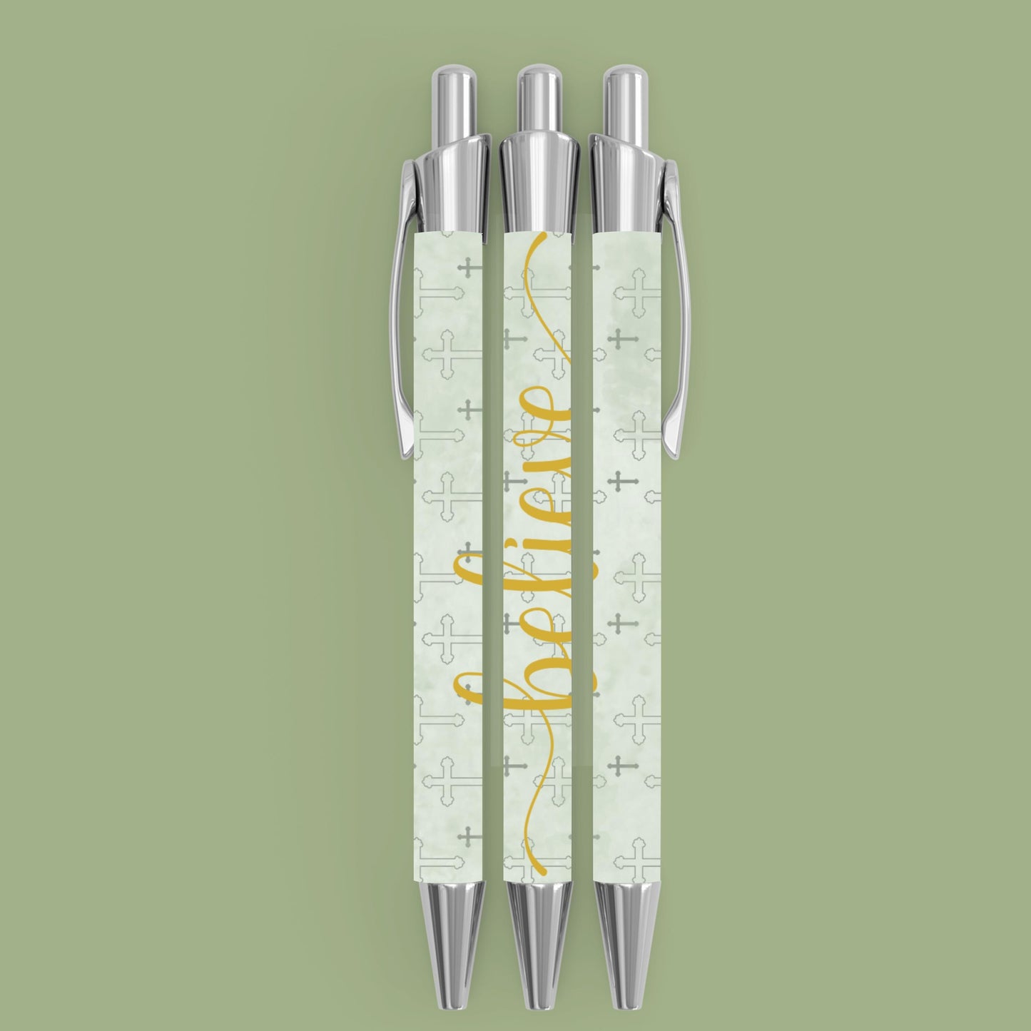 Pastor Gift Pen Scripture Writing Tool Christian Ministry Gift Worship Experience Faith Inspired Bible Verse Prayer Pen Set Custom Church - Heavenly Treasures