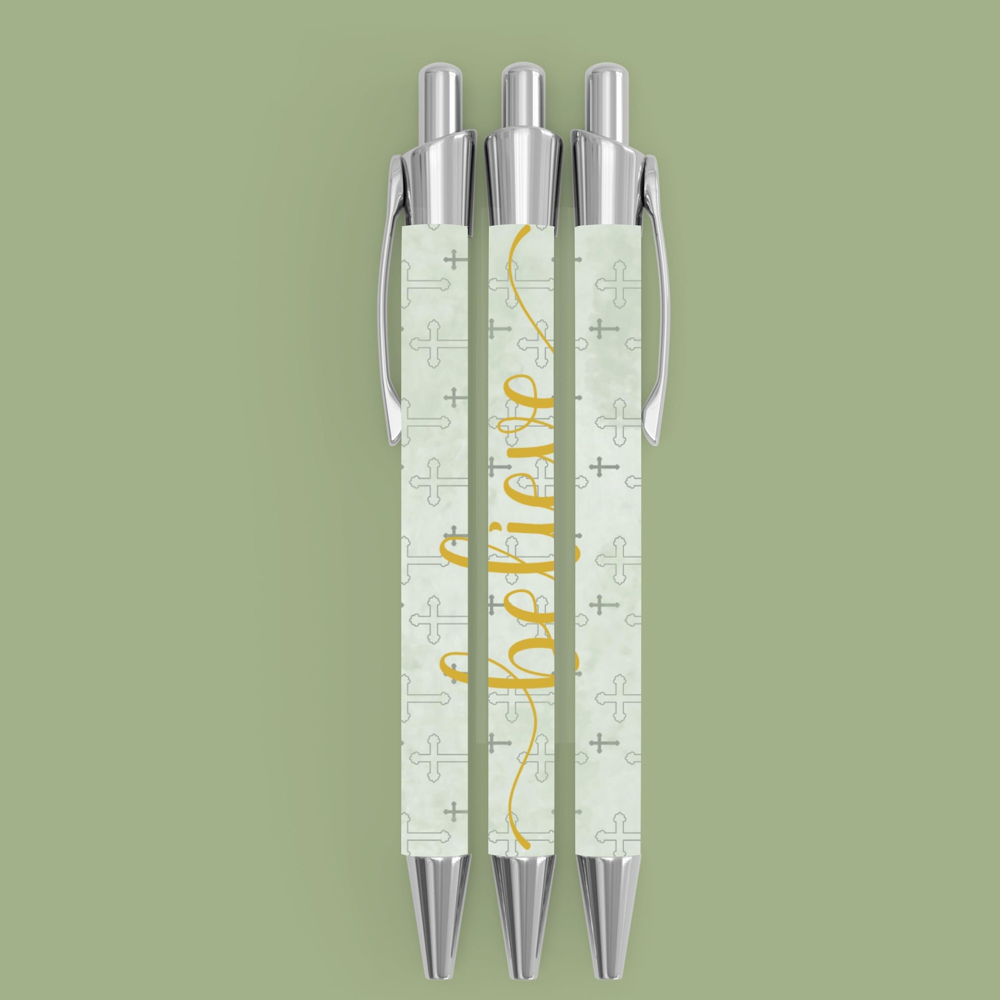 Pastor Gift Pen Scripture Writing Tool Christian Ministry Gift Worship Experience Faith Inspired Bible Verse Prayer Pen Set Custom Church - Heavenly Treasures