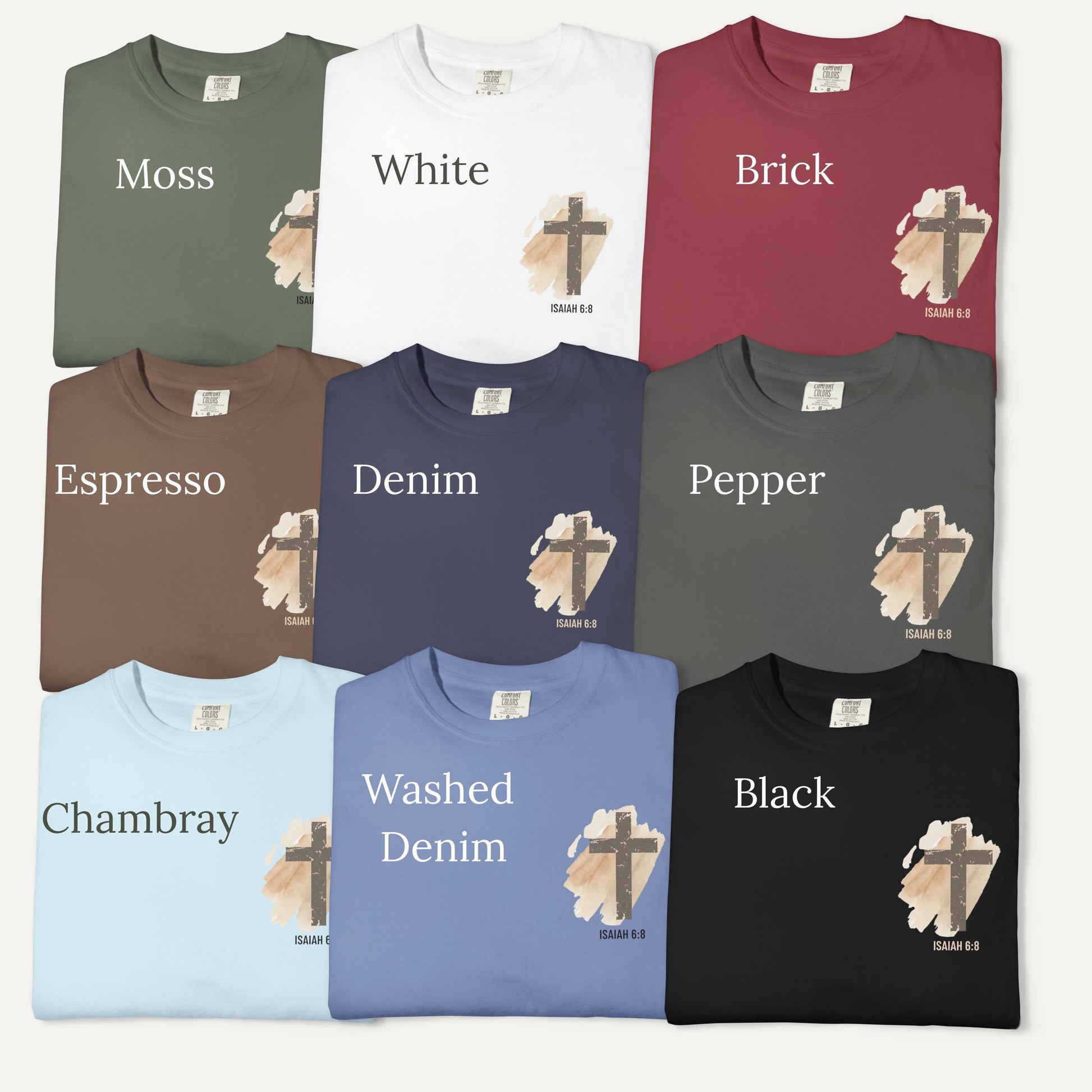 Send Me Christian T-Shirt | Isaiah 6:8 Faith Tee for Men & Women - Heavenly Treasures