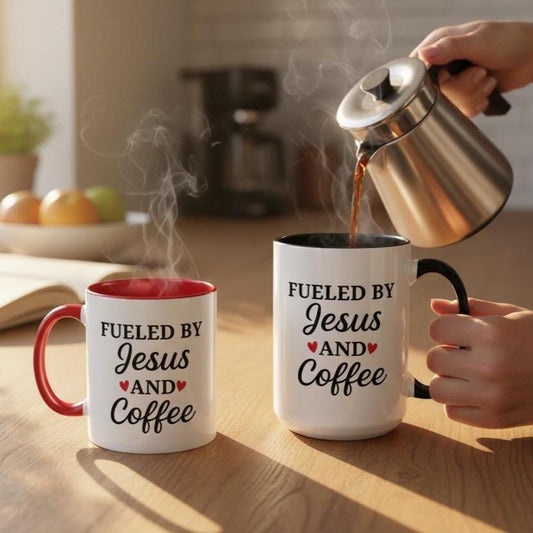Inspirational Christian Mug Jesus Coffee Cup Faith Gift For Women Devotional Morning Prayer Time Bible Study Essential Ceramic Coffee Mug Dishwasher Safe Daily Use Kitchen Item Religious Gift Idea Perfect Present For Christian Coffee Lover