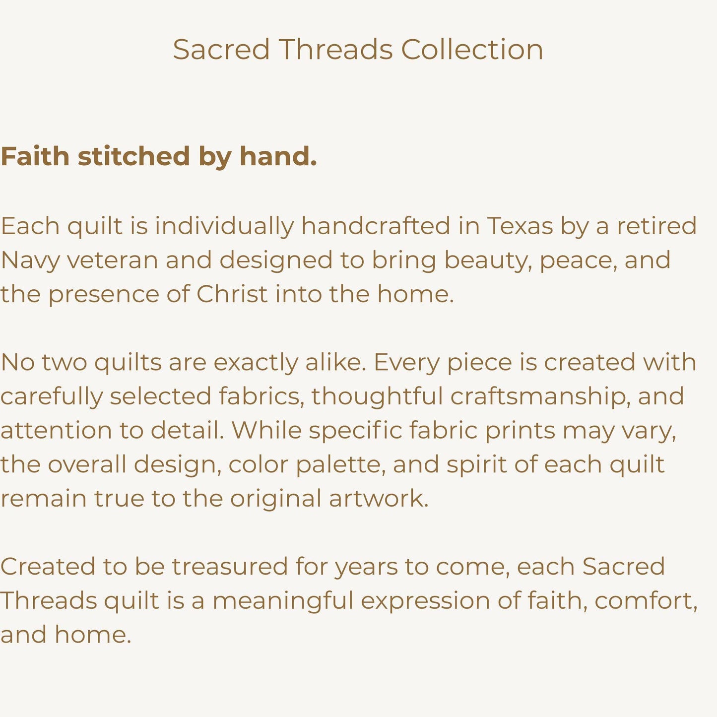 Christian Wall Art – Handmade Quilted Cross Prayer Room Faith Piece - Heavenly Treasures