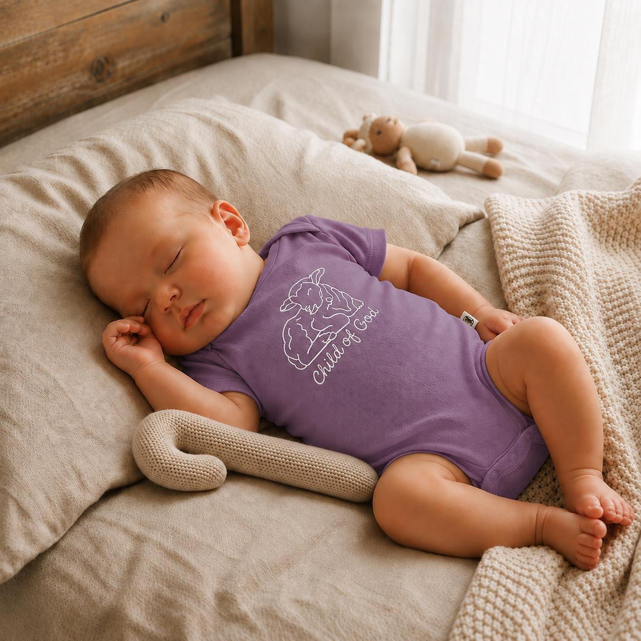 Baptism Outfit Baby – Embroidered Christian Onesie Christening Gift - Heavenly Treasures