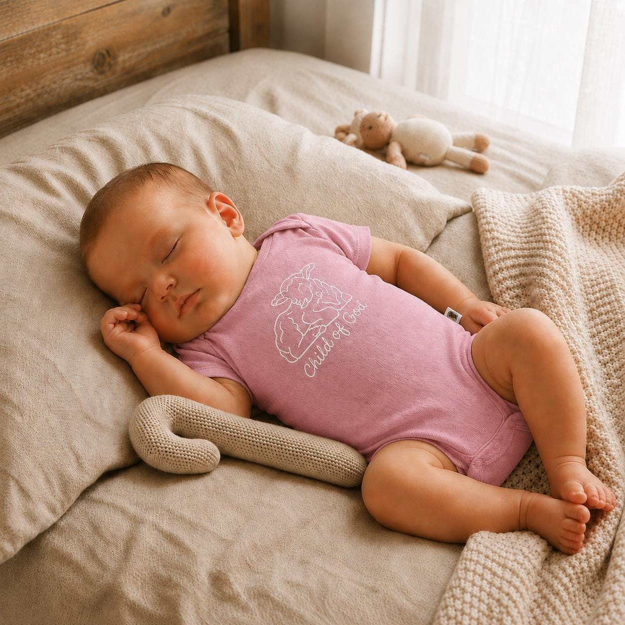 Baptism Outfit Baby – Embroidered Christian Onesie Christening Gift - Heavenly Treasures