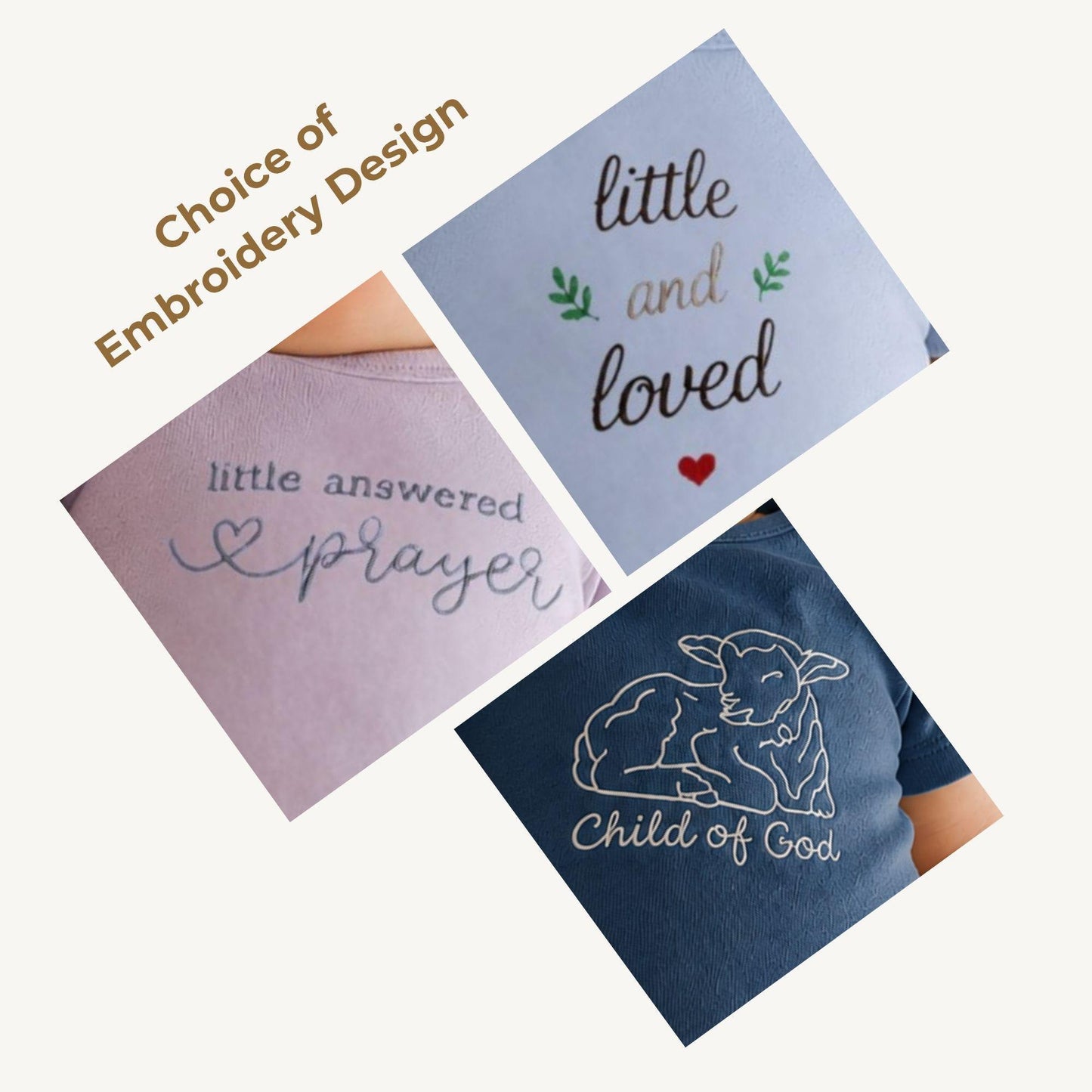 Baptism Outfit Baby – Embroidered Christian Onesie Christening Gift - Heavenly Treasures