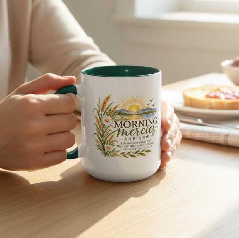 Bible Verse Coffee Mug – Daily Scripture Encouragement Gift