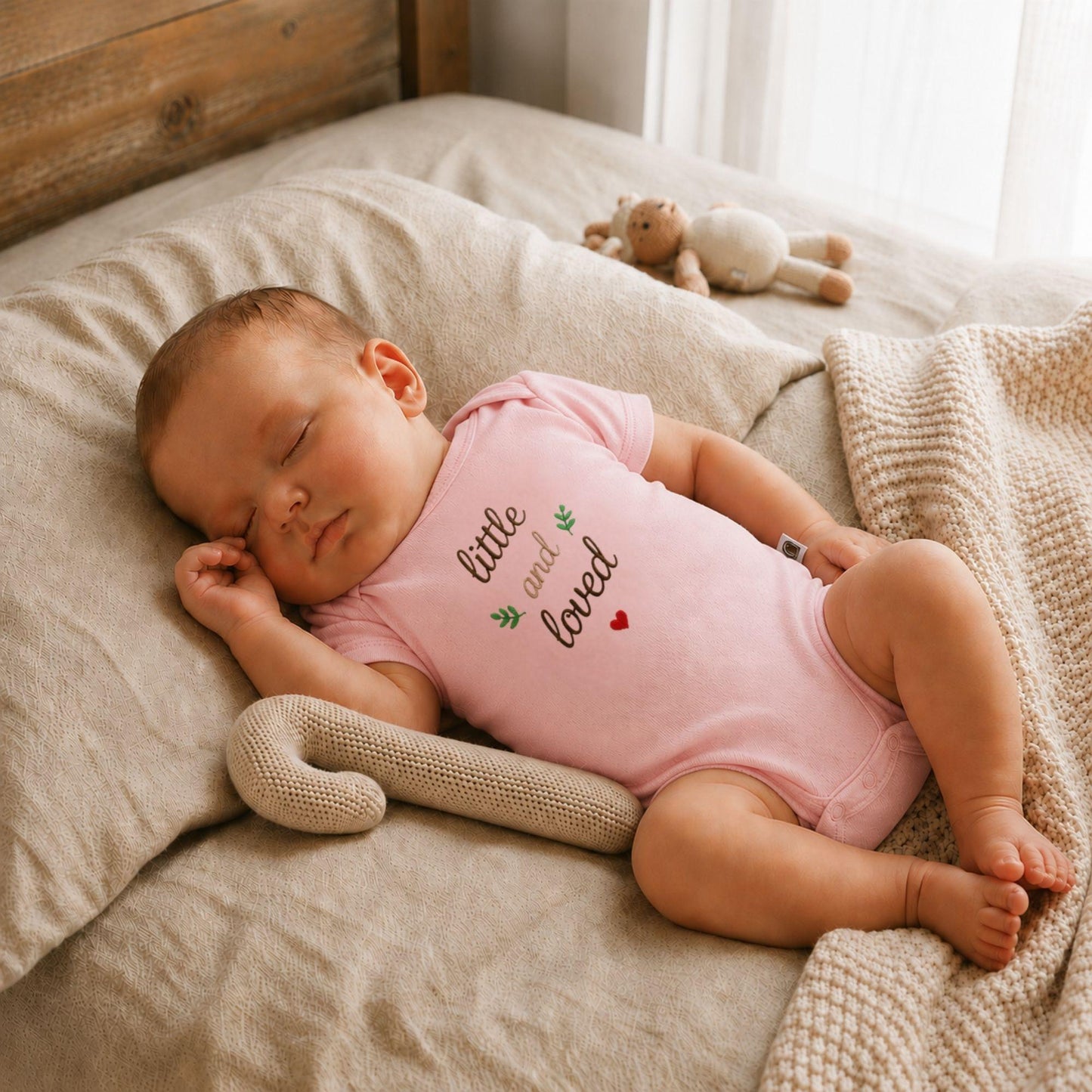 Christening Baby Clothes Embroidered Bodysuit Baptism Outfit Baby Faith Inspired Onesie Child Of God Lamb Design Religious Gift Dedication Ceremony Clothing Soft Infant Wear Premium Embroidered Quality Baby Shower Present Keepsake Outfit