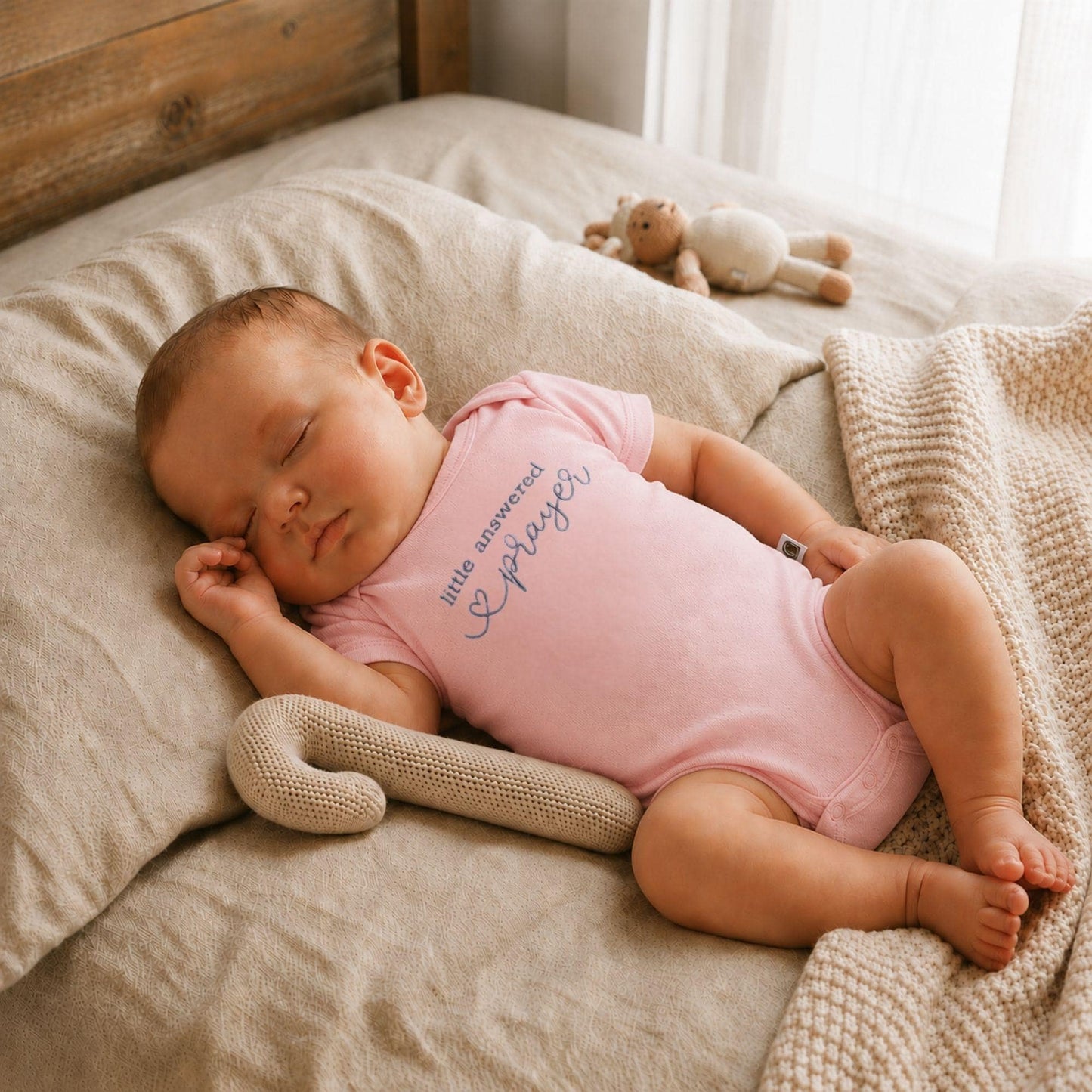 Baptism Outfit Baby – Embroidered Christian Onesie Christening Gift - Heavenly Treasures