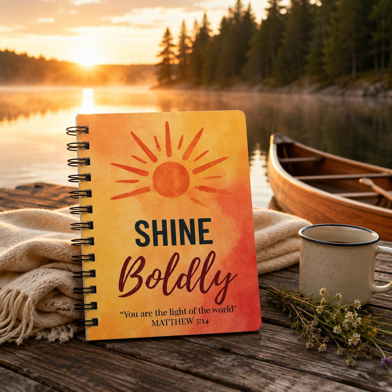 Christian Spiral Journal – Faith-based Notebook for Prayer & Study