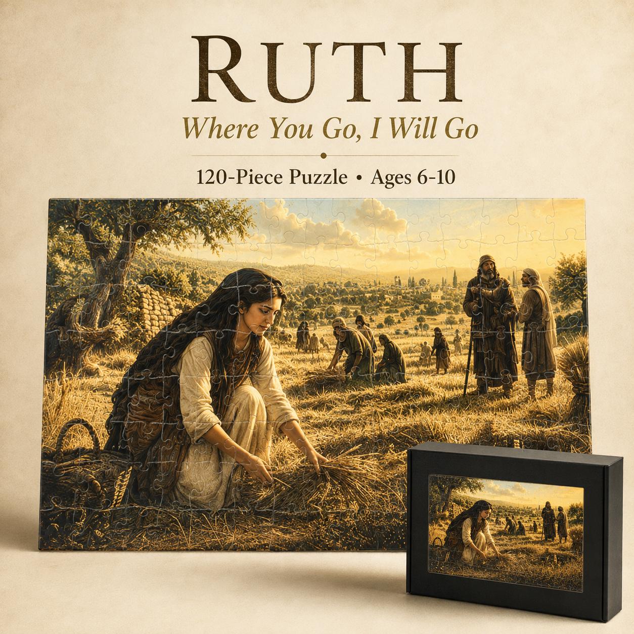 Christian Homeschool Curriculum Resource Bible Story Teaching Tool Scripture Learning Activity Kids Ages 6 To 10 Jigsaw Puzzle Set 120 Piece Challenge Daniel David Goliath Esther Ruth Armor Of God Design Family Devotional Activity Together