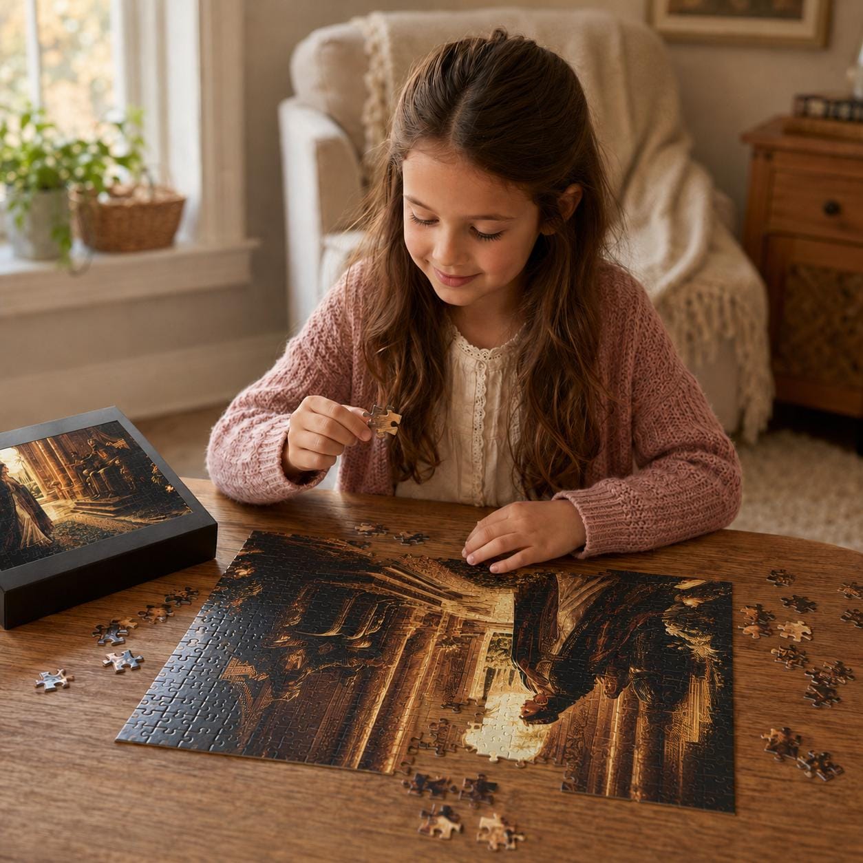 Bible Story Puzzle – 120-piece Christian Activity for Kids Ages 6-10