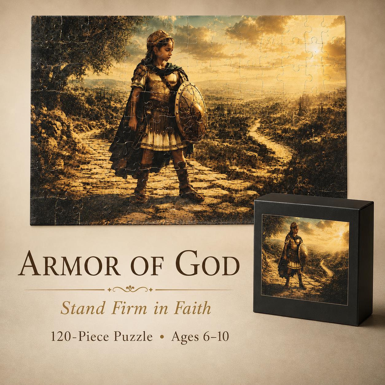 Bible Story Puzzle Christian Kids Educational Activity 120 Piece Game Ages 6 10 Daniel Lions Den David Goliath Story Esther Ruth Faith Learning Sunday School Gift Birthday Present Children Religious Education Youth Activity Screen Free