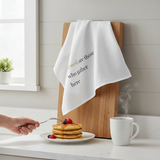 Faith in the Kitchen — Scripture Tea Towel Set of 3 - Heavenly Treasures