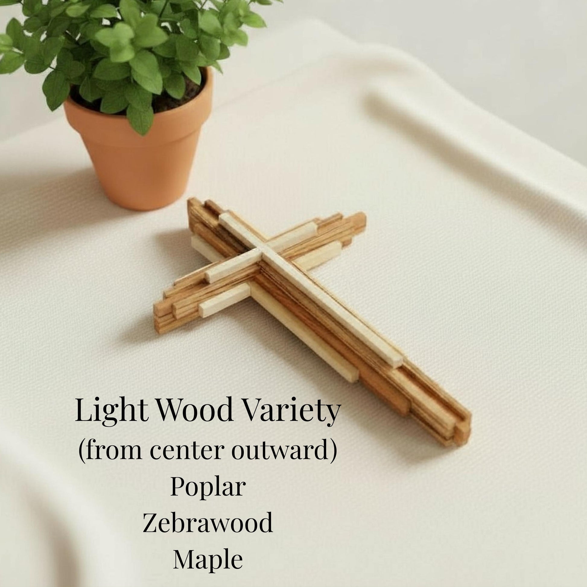 Handcrafted 3D Wall Cross – A Faith-Centered Piece for Prayer and Reflection - Heavenly Treasures