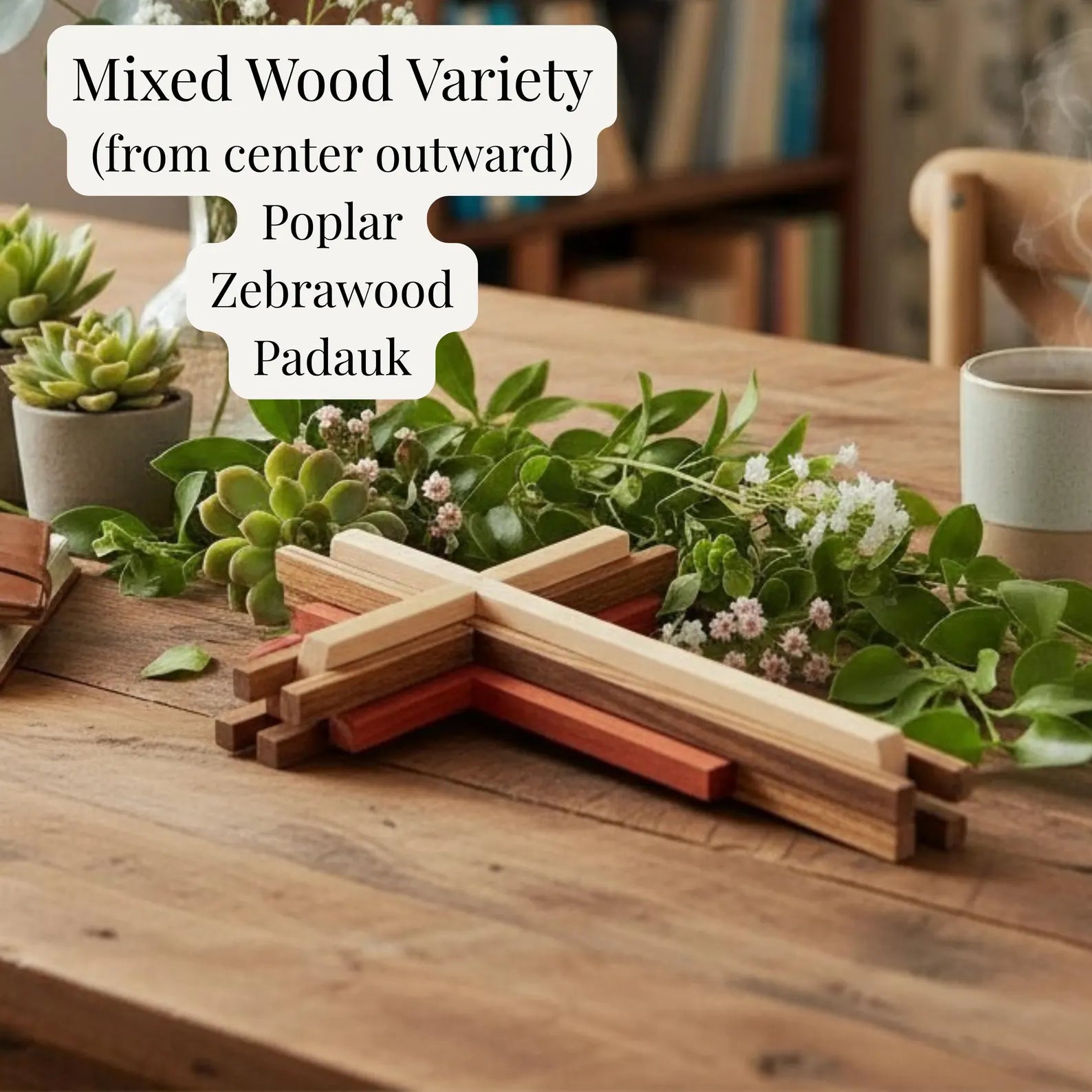 Handcrafted 3D Wall Cross – A Faith-Centered Piece for Prayer and Reflection - Heavenly Treasures