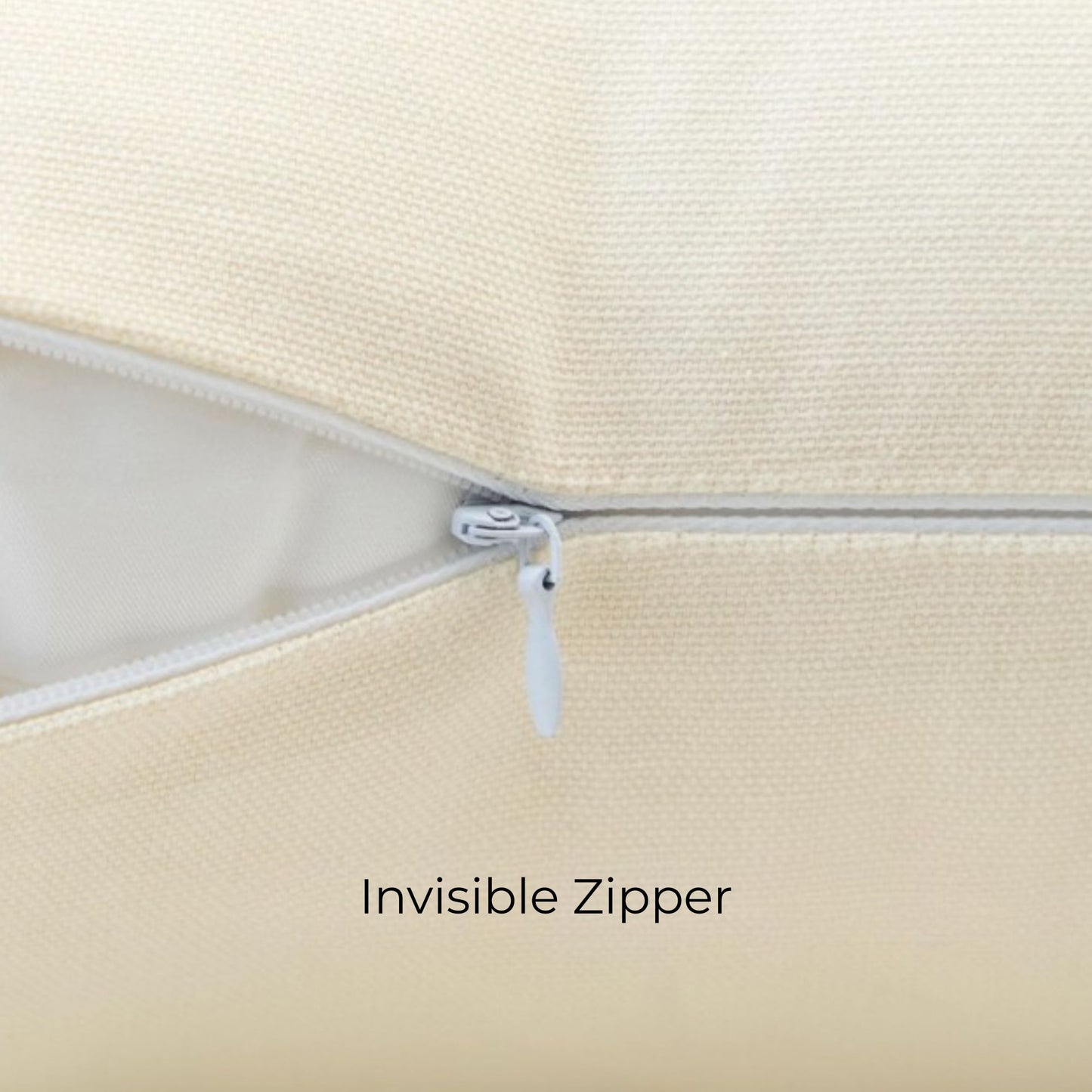 Christian Pillow Cover – Embroidered Cross Design Neutral Faith Home Accent - Heavenly Treasures