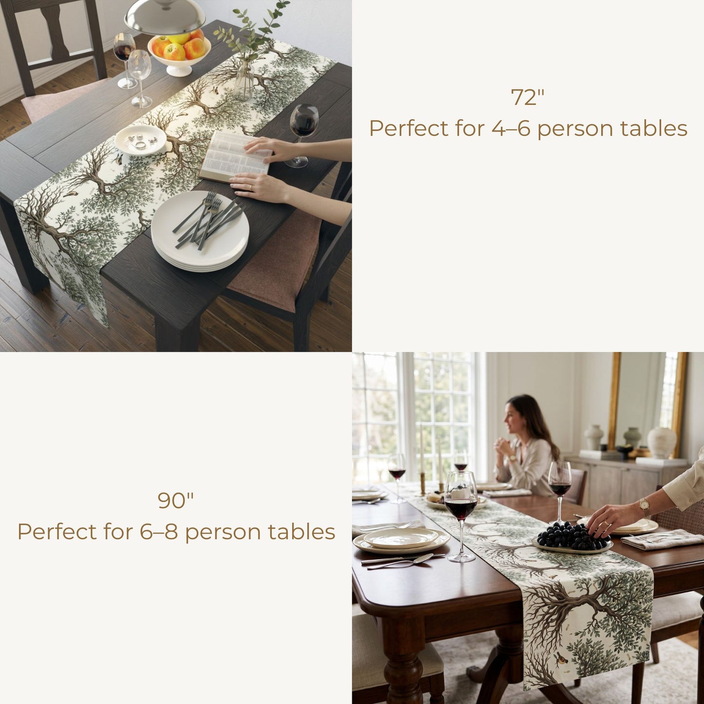 Rooted in Grace Table Runner - Heavenly Treasures